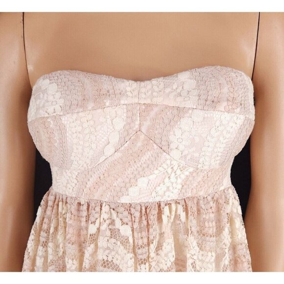 Les Bourdelles des Garcon Short Circle Lace Dress 42 US XS Capria NWT $425 - Picture 3 of 12